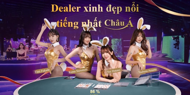 Live casino cùng gái xinh